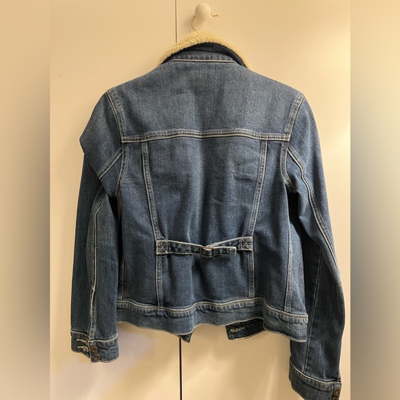 Paige Jean Jacket with Fur - Picture 4 of 4